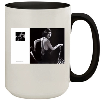 Selma Blair 15oz Colored Inner & Handle Mug