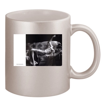 Selma Blair 11oz Metallic Silver Mug