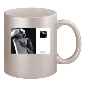 Selma Blair 11oz Metallic Silver Mug