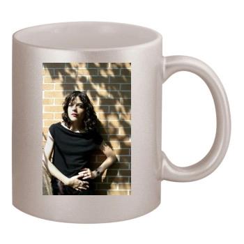 Selma Blair 11oz Metallic Silver Mug