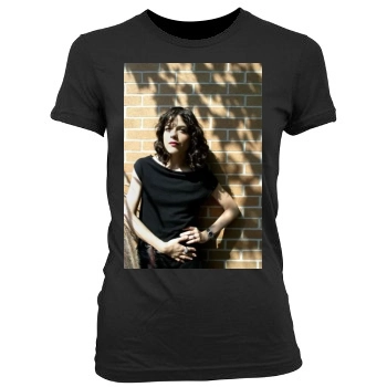 Selma Blair Women's Junior Cut Crewneck T-Shirt