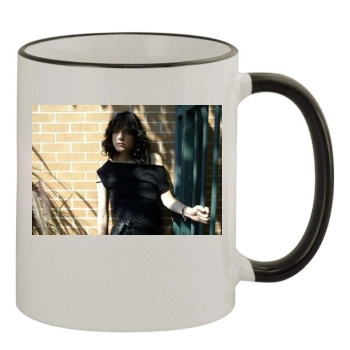 Selma Blair 11oz Colored Rim & Handle Mug