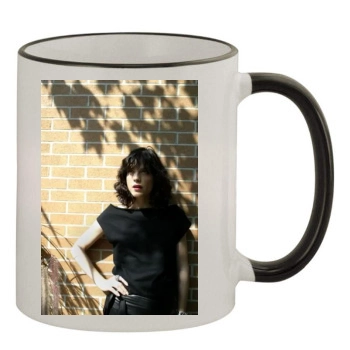 Selma Blair 11oz Colored Rim & Handle Mug