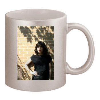 Selma Blair 11oz Metallic Silver Mug