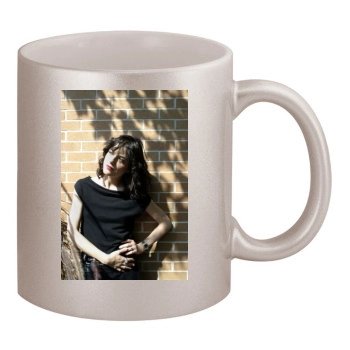 Selma Blair 11oz Metallic Silver Mug