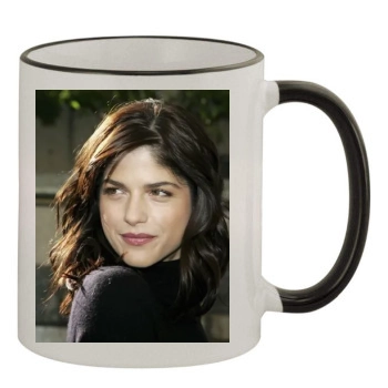 Selma Blair 11oz Colored Rim & Handle Mug