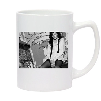 Famke Janssen 14oz White Statesman Mug