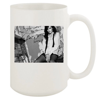 Famke Janssen 15oz White Mug