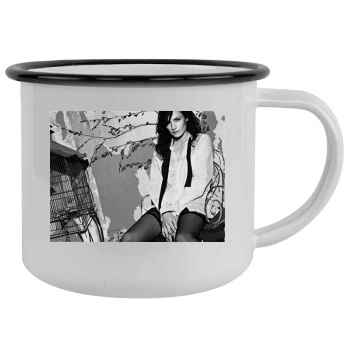 Famke Janssen Camping Mug