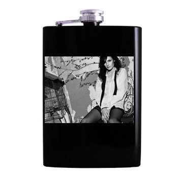 Famke Janssen Hip Flask