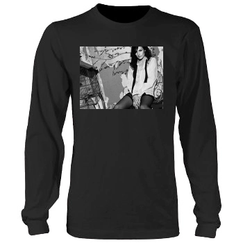 Famke Janssen Men's Heavy Long Sleeve TShirt