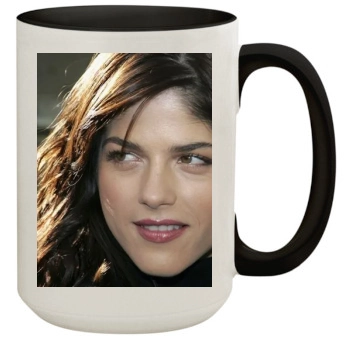 Selma Blair 15oz Colored Inner & Handle Mug