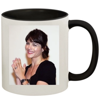 Selma Blair 11oz Colored Inner & Handle Mug