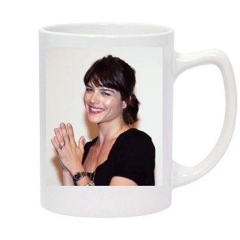 Selma Blair 14oz White Statesman Mug