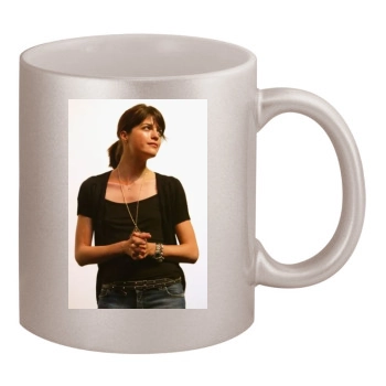 Selma Blair 11oz Metallic Silver Mug