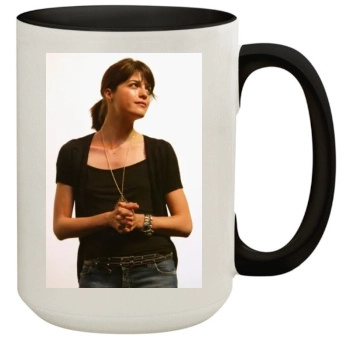 Selma Blair 15oz Colored Inner & Handle Mug