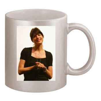 Selma Blair 11oz Metallic Silver Mug