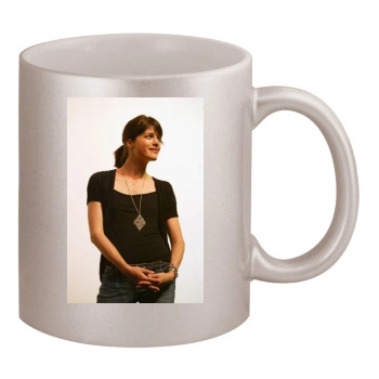 Selma Blair 11oz Metallic Silver Mug