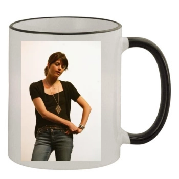 Selma Blair 11oz Colored Rim & Handle Mug