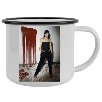 Famke Janssen Camping Mug