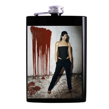 Famke Janssen Hip Flask