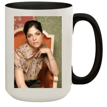 Selma Blair 15oz Colored Inner & Handle Mug