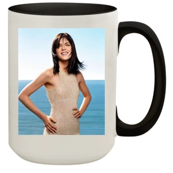 Selma Blair 15oz Colored Inner & Handle Mug