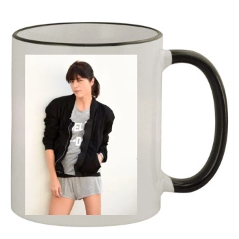 Selma Blair 11oz Colored Rim & Handle Mug