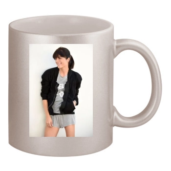 Selma Blair 11oz Metallic Silver Mug