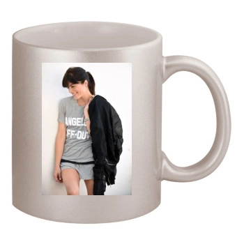 Selma Blair 11oz Metallic Silver Mug