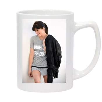 Selma Blair 14oz White Statesman Mug