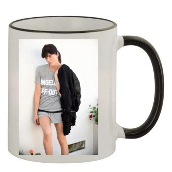 Selma Blair 11oz Colored Rim & Handle Mug