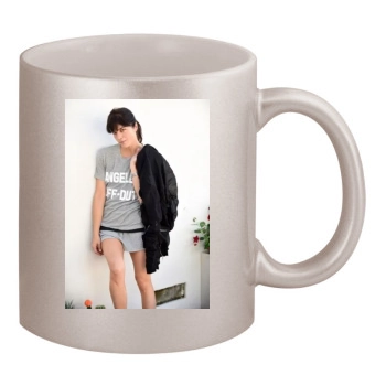 Selma Blair 11oz Metallic Silver Mug