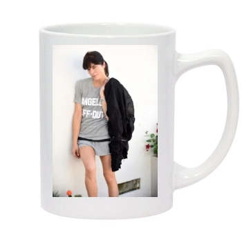 Selma Blair 14oz White Statesman Mug