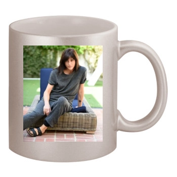 Selma Blair 11oz Metallic Silver Mug