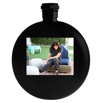 Selma Blair Round Flask