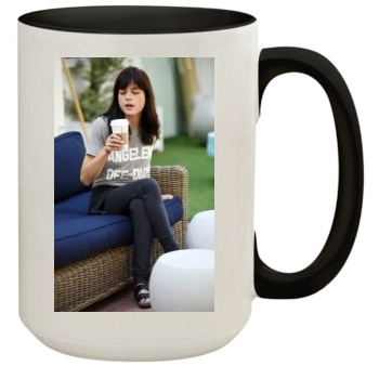 Selma Blair 15oz Colored Inner & Handle Mug