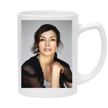 Famke Janssen 14oz White Statesman Mug