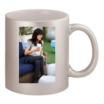 Selma Blair 11oz Metallic Silver Mug