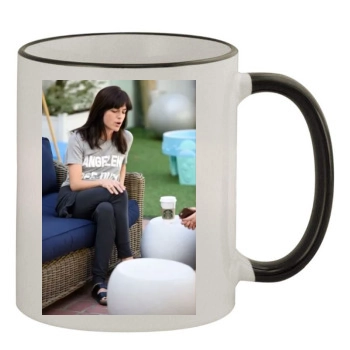 Selma Blair 11oz Colored Rim & Handle Mug