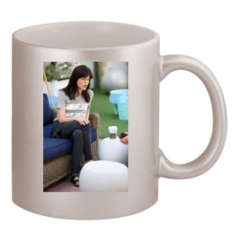 Selma Blair 11oz Metallic Silver Mug