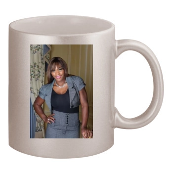 Serena Williams 11oz Metallic Silver Mug