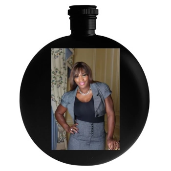 Serena Williams Round Flask