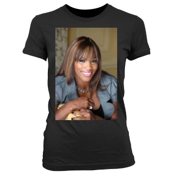 Serena Williams Women's Junior Cut Crewneck T-Shirt