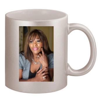 Serena Williams 11oz Metallic Silver Mug