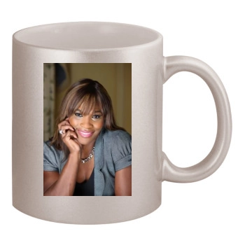 Serena Williams 11oz Metallic Silver Mug