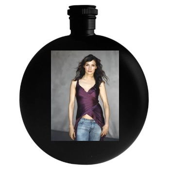 Famke Janssen Round Flask