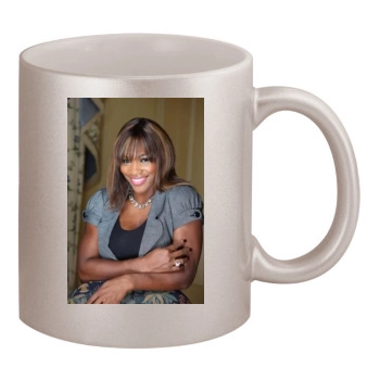 Serena Williams 11oz Metallic Silver Mug