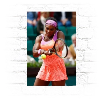 Serena Williams Metal Wall Art