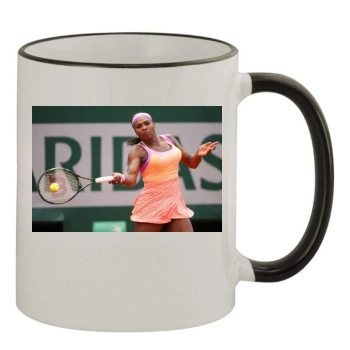 Serena Williams 11oz Colored Rim & Handle Mug